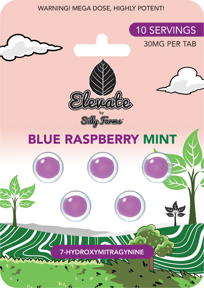 Blue Raspberry Mint – Magic Mushroom Chocolate Bar