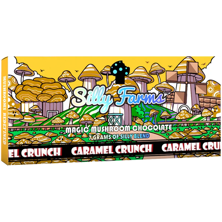 Caramel Crunch – Magic Mushroom Chocolate Bar