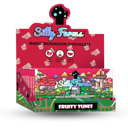 FRUITY TUNES - Magic Mushroom Chocolate Bar