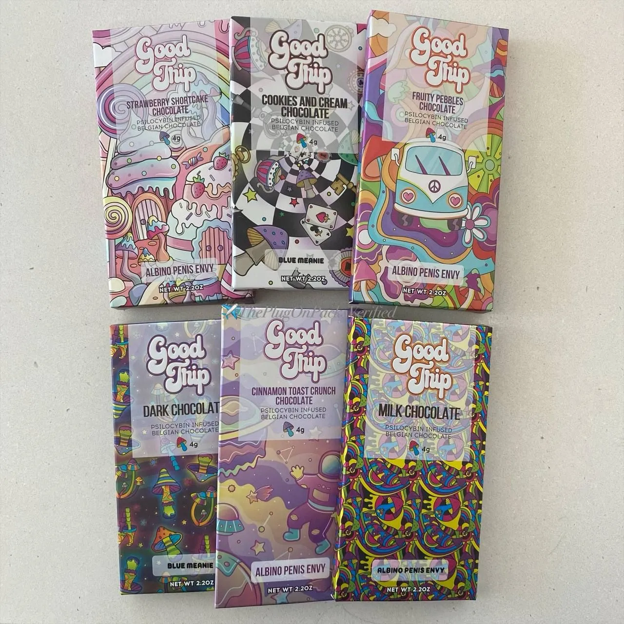 Good Trip Mushroom Chocolate Bar | Mushroom Chocolate Bar
