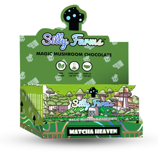 MATCHA HEAVEN - Magic Mushroom Chocolate Bar