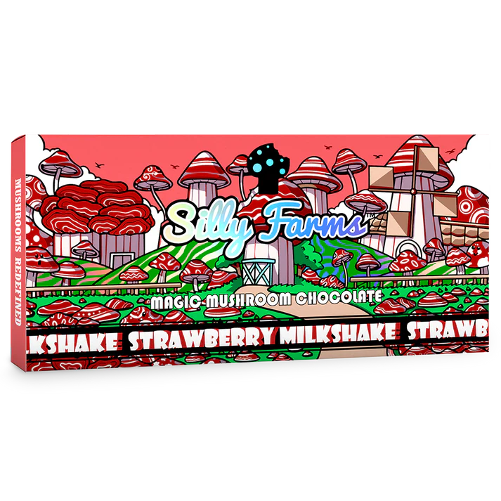 STRAWBERRY MILKSHAKE – Magic Mushroom Chocolate Bar