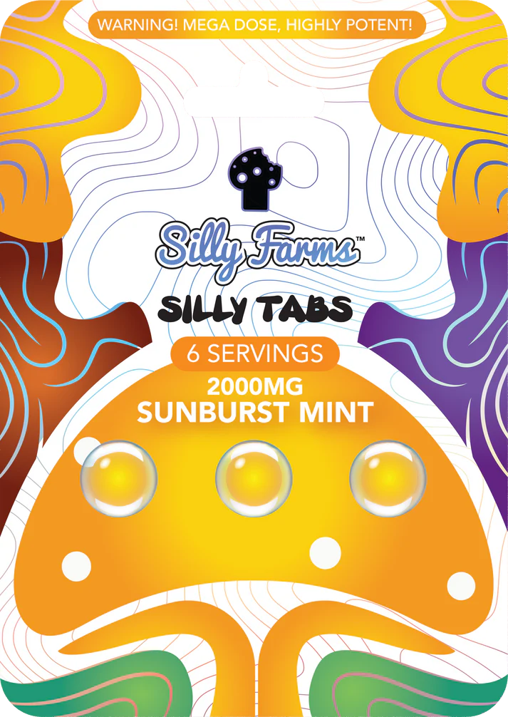 Sunburst Tabs – Magic Mushroom Chocolate Bar