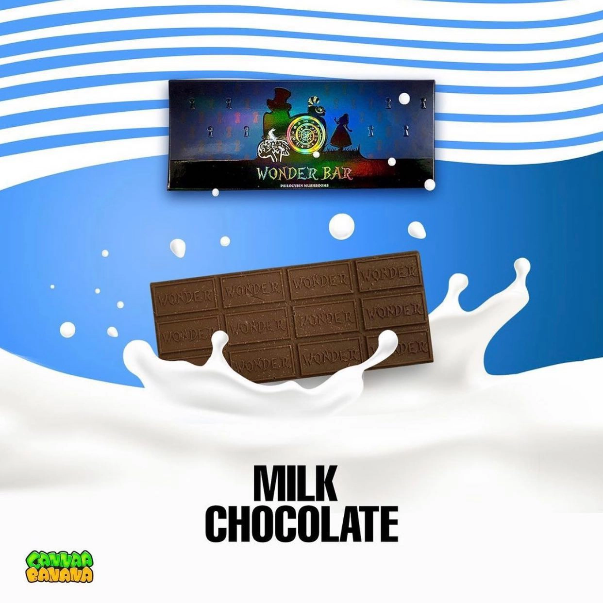 Wonder Bar Milk Chocolate – Caviar Dreams